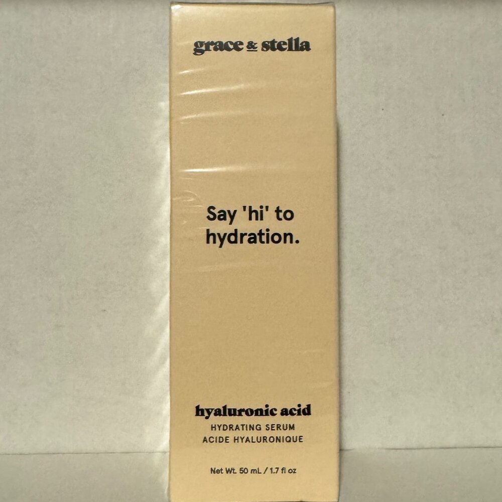 Grace & Stella Say "hi" to hydration Hyaluronic Acid